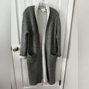 Lost and Wander long grey cardigan sweater size S/M